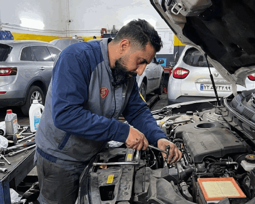 تعویض کیت تسمه تایم رنو با قطعات اورجینال